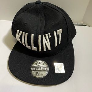 Joycap killin it baseball cap trucker hat black